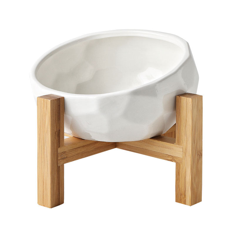 Pet Feeders | CasaFoyer Ceramic Bowl for Pets with Stand | casafoyer.myshopify.com