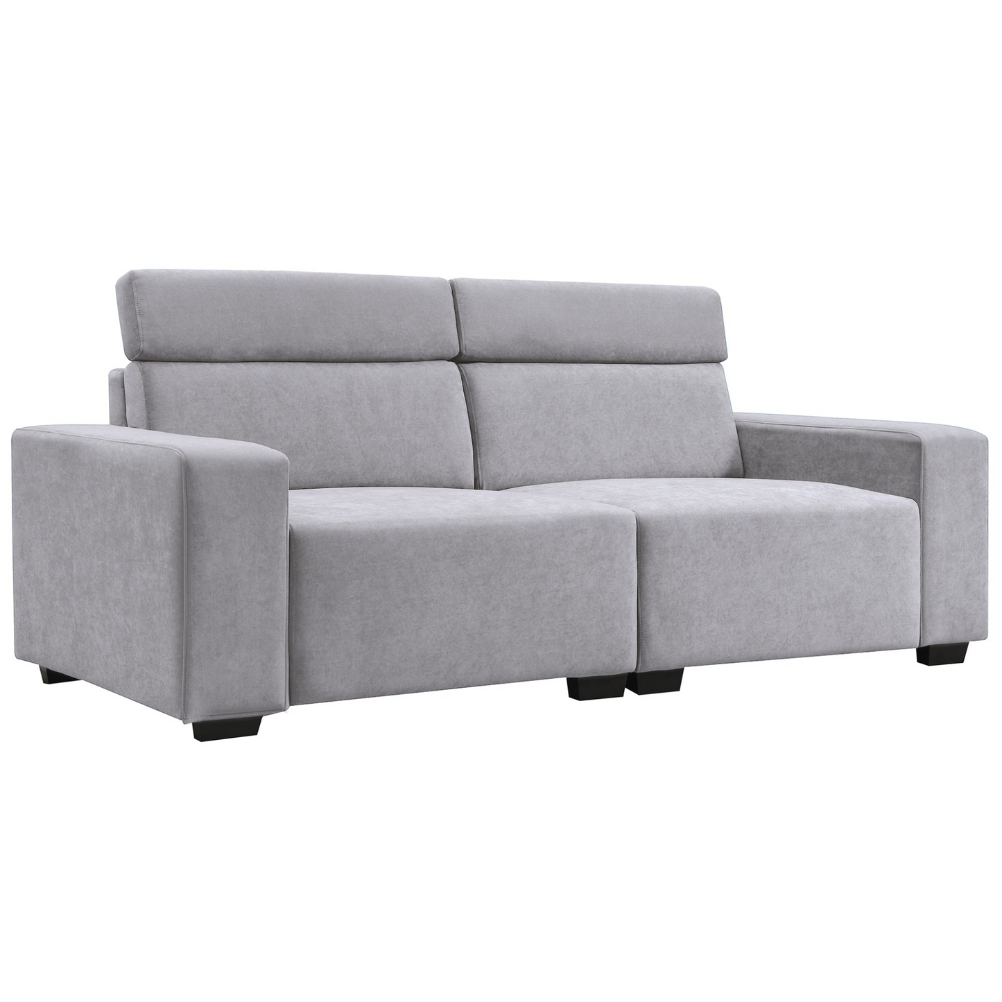 [product_type] | 87*34.2'' 2-3 Seater Sectional Sofa Couch with Multi-Angle Adjustable Headrest,Spacious and Comfortable Velvet Loveseat for Living Room,Studios,Salon,, Office,Apartment,3 Colors | casafoyer.myshopify.com