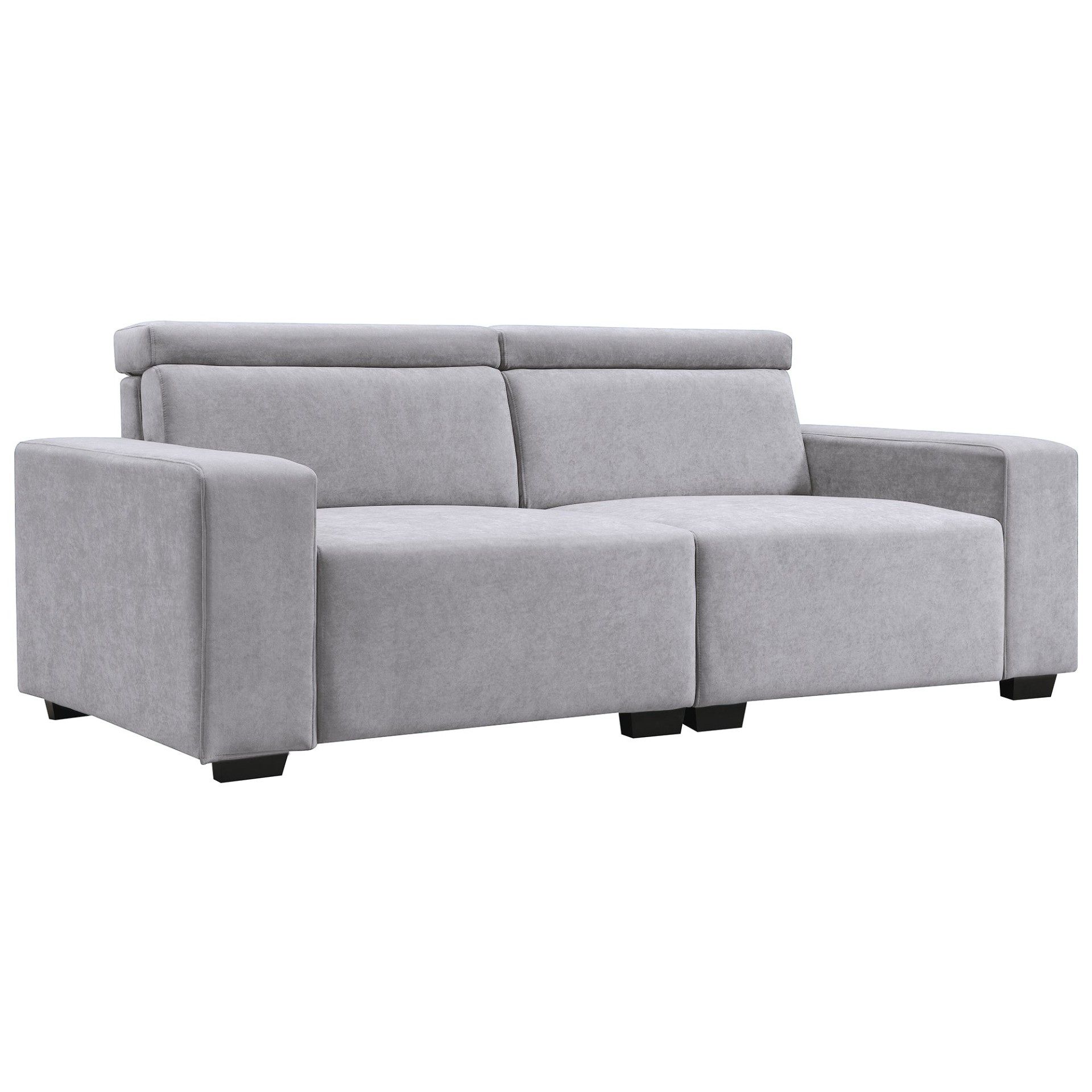 [product_type] | 87*34.2'' 2-3 Seater Sectional Sofa Couch with Multi-Angle Adjustable Headrest,Spacious and Comfortable Velvet Loveseat for Living Room,Studios,Salon,, Office,Apartment,3 Colors | casafoyer.myshopify.com