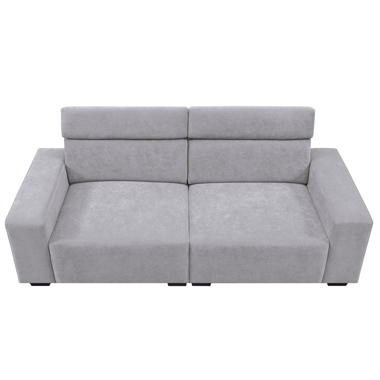 [product_type] | 87*34.2'' 2-3 Seater Sectional Sofa Couch with Multi-Angle Adjustable Headrest,Spacious and Comfortable Velvet Loveseat for Living Room,Studios,Salon,, Office,Apartment,3 Colors | casafoyer.myshopify.com