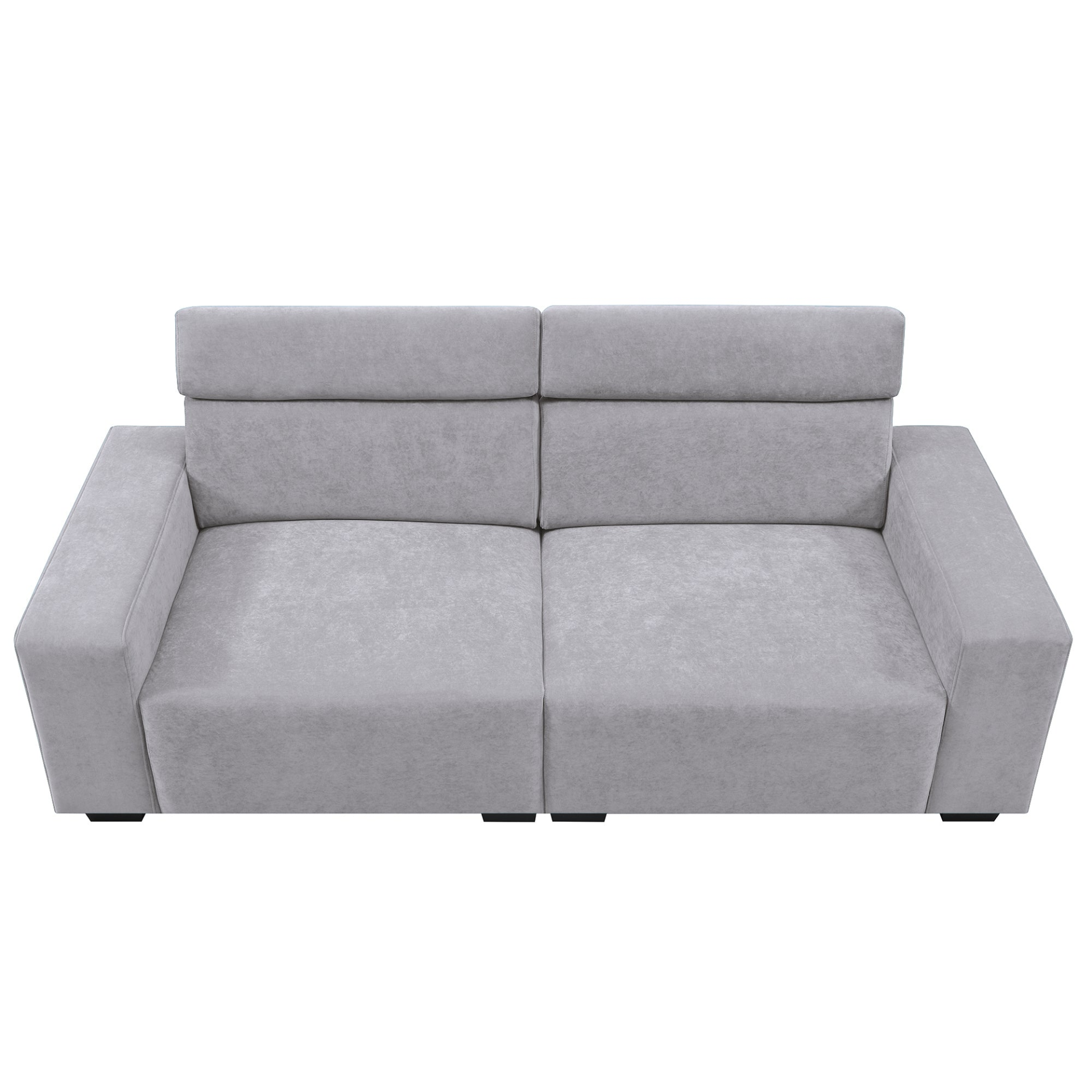 [product_type] | 87*34.2'' 2-3 Seater Sectional Sofa Couch with Multi-Angle Adjustable Headrest,Spacious and Comfortable Velvet Loveseat for Living Room,Studios,Salon,, Office,Apartment,3 Colors | casafoyer.myshopify.com