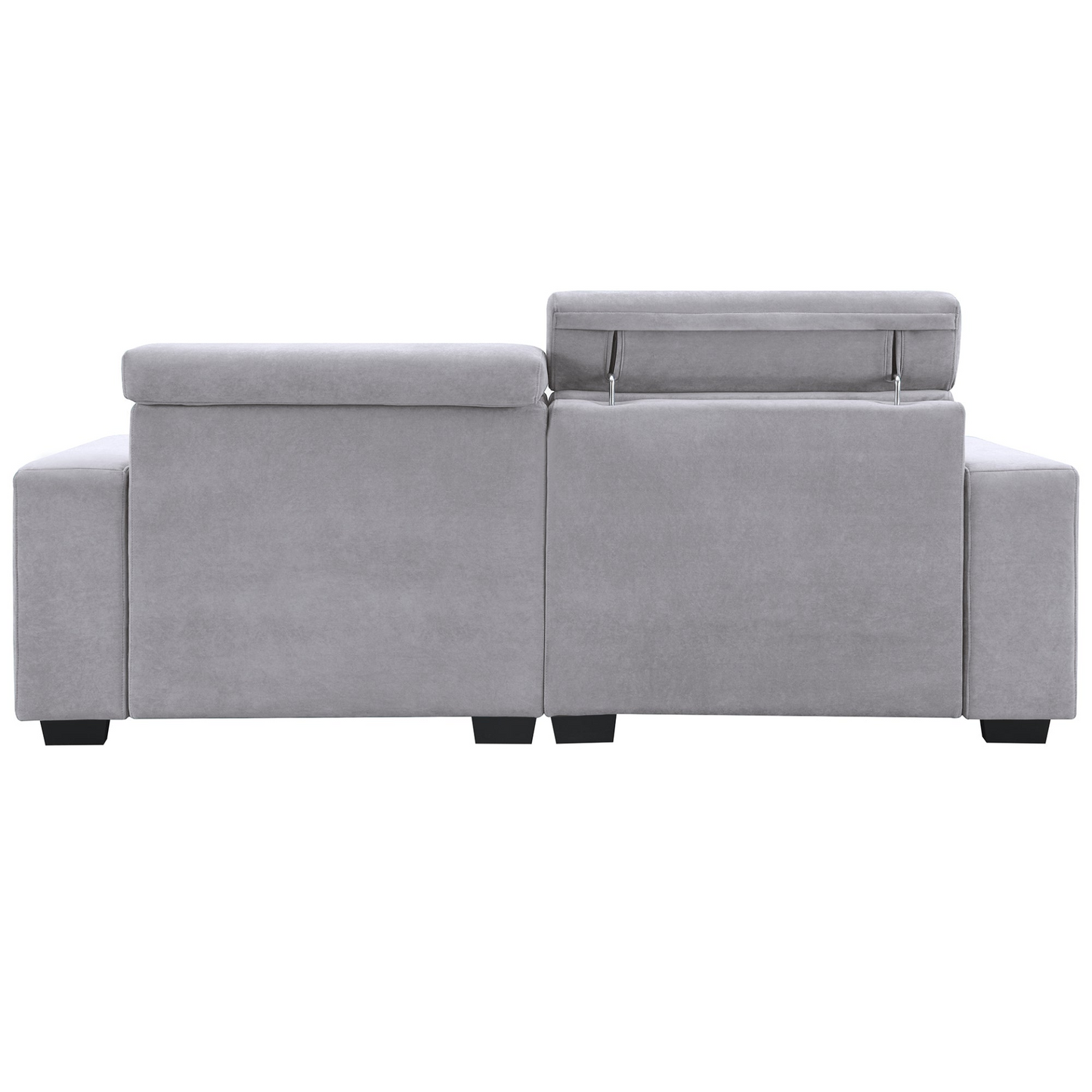 [product_type] | 87*34.2'' 2-3 Seater Sectional Sofa Couch with Multi-Angle Adjustable Headrest,Spacious and Comfortable Velvet Loveseat for Living Room,Studios,Salon,, Office,Apartment,3 Colors | casafoyer.myshopify.com