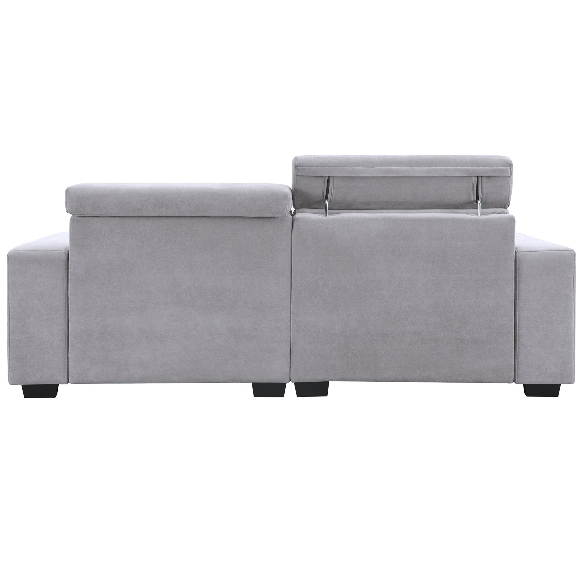 [product_type] | 87*34.2'' 2-3 Seater Sectional Sofa Couch with Multi-Angle Adjustable Headrest,Spacious and Comfortable Velvet Loveseat for Living Room,Studios,Salon,, Office,Apartment,3 Colors | casafoyer.myshopify.com