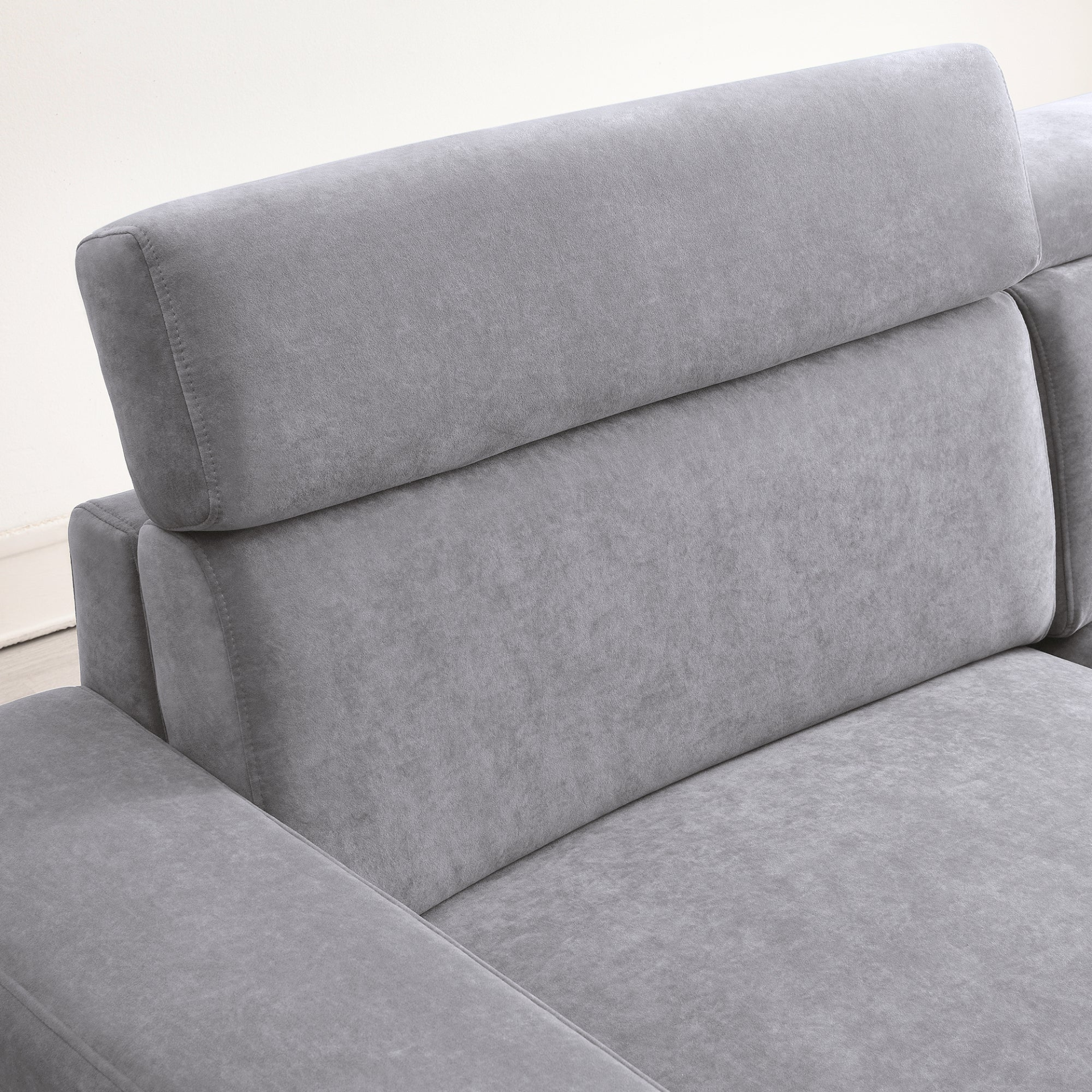 [product_type] | 87*34.2'' 2-3 Seater Sectional Sofa Couch with Multi-Angle Adjustable Headrest,Spacious and Comfortable Velvet Loveseat for Living Room,Studios,Salon,, Office,Apartment,3 Colors | casafoyer.myshopify.com