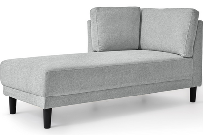 Sofa & Chair sets | 65inch Mid-Century Modern Fabric Corner Lounge Chair, Upholstered Indoor Chaise Lounge for Bedroom,Office,Small Living Room & Apartment | casafoyer.myshopify.com