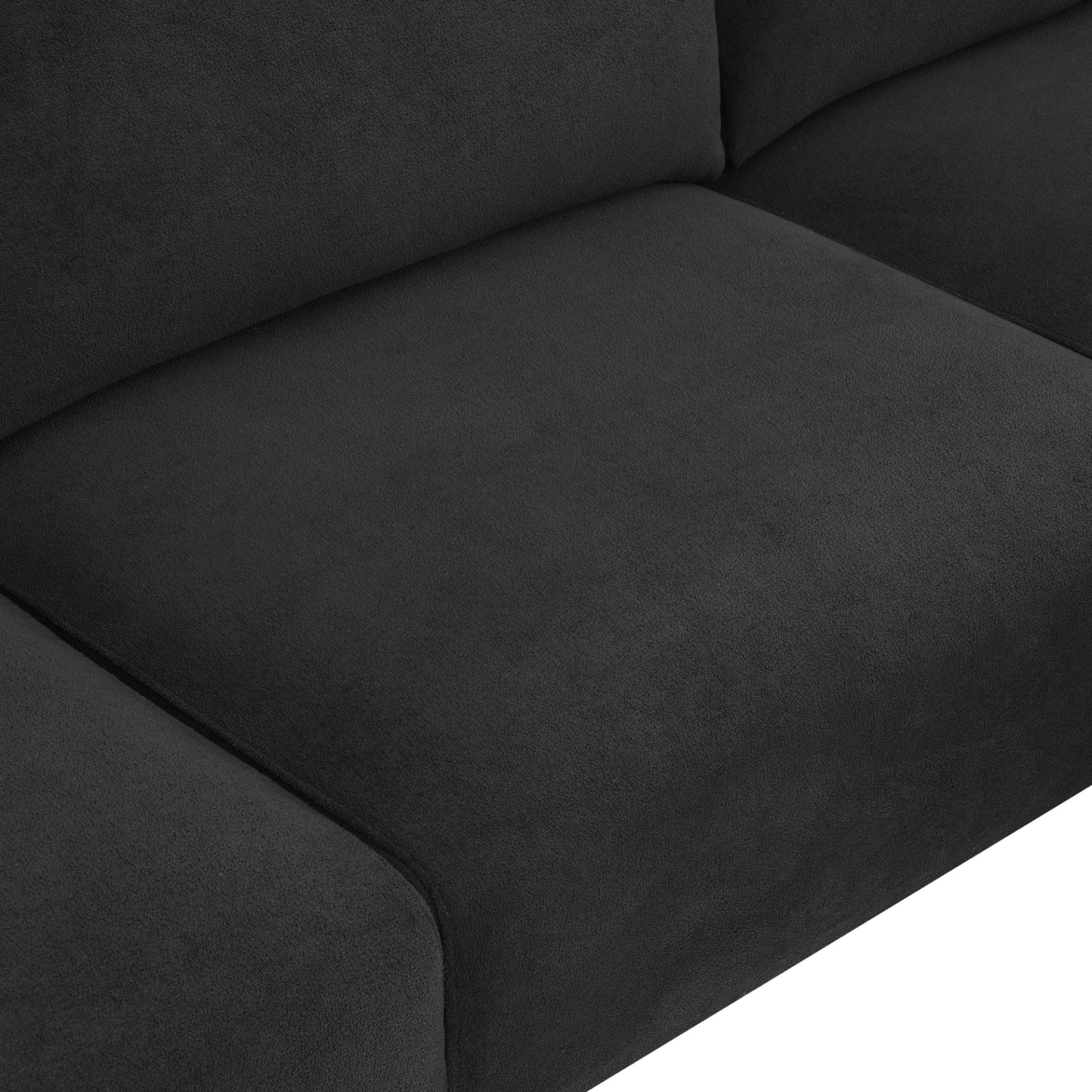 Sofa & Chair sets | Modern L-shaped Sectional Sofa, 4-seat Velvet Fabric Couch Set with Convertible Ottoman,Freely Combinable Sofa for Living Room, Apartment, Office,Apartment,2 Colors | casafoyer.myshopify.com