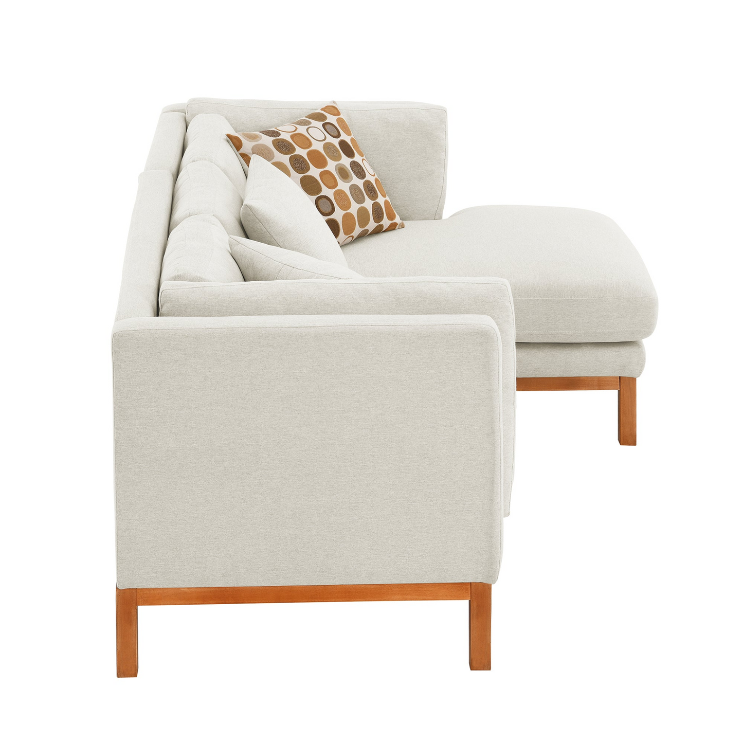 Sofa & Chair sets | Modern Sectional Sofa,Rustic L-shaped Couch Set with 3 Free Pillows,4-seat Linen Fabric Indoor Furniture with Chaise Lounge for Living Room, Apartment, Office,2 Colors | casafoyer.myshopify.com