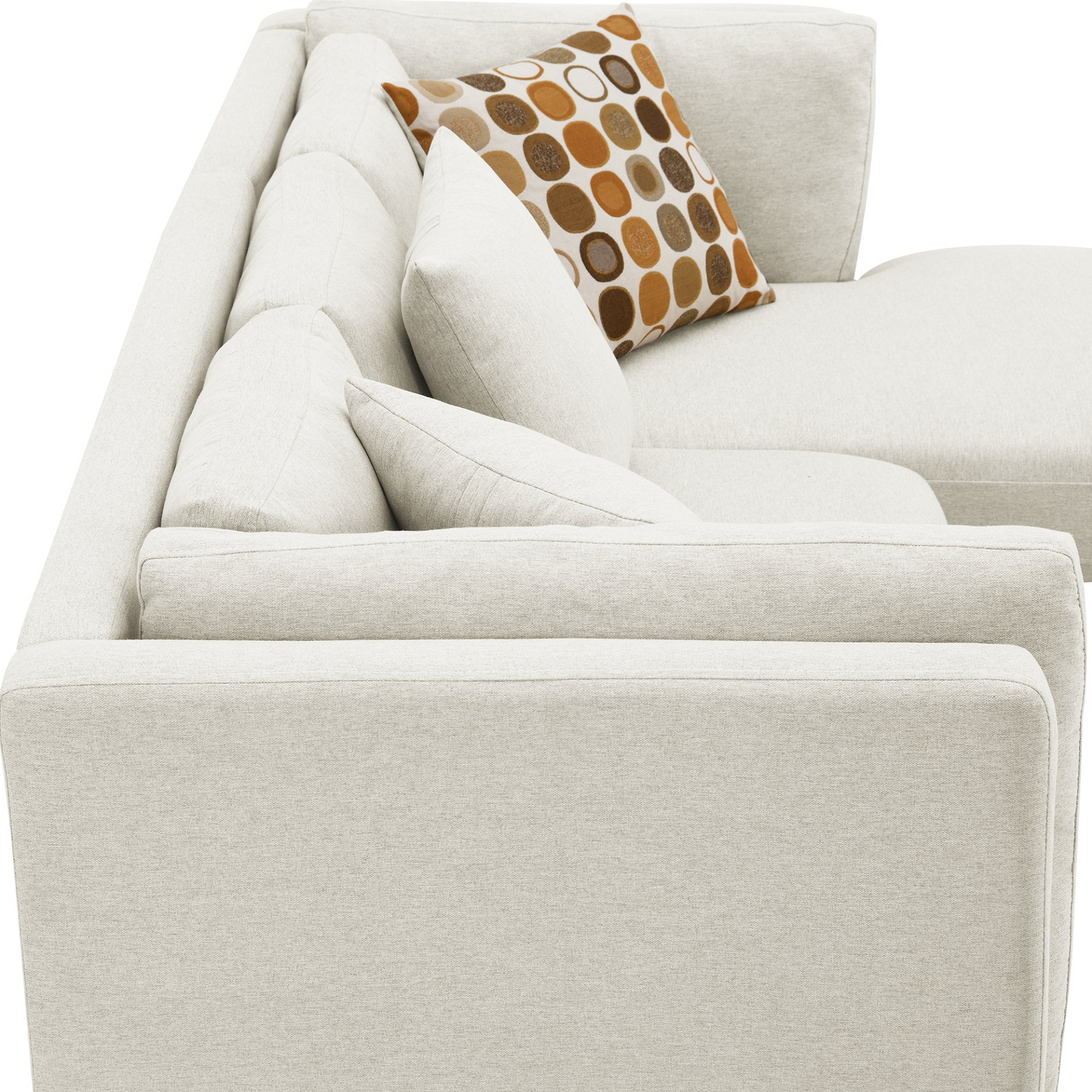 Sofa & Chair sets | Modern Sectional Sofa,Rustic L-shaped Couch Set with 3 Free Pillows,4-seat Linen Fabric Indoor Furniture with Chaise Lounge for Living Room, Apartment, Office,2 Colors | casafoyer.myshopify.com