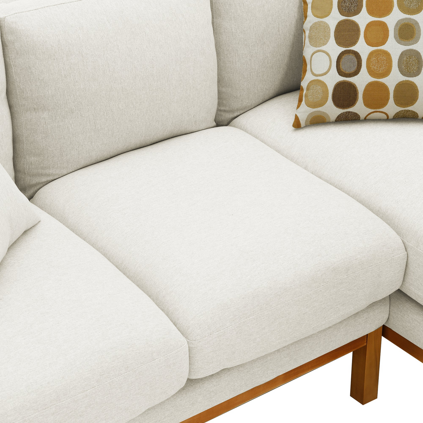 Sofa & Chair sets | Modern Sectional Sofa,Rustic L-shaped Couch Set with 3 Free Pillows,4-seat Linen Fabric Indoor Furniture with Chaise Lounge for Living Room, Apartment, Office,2 Colors | casafoyer.myshopify.com