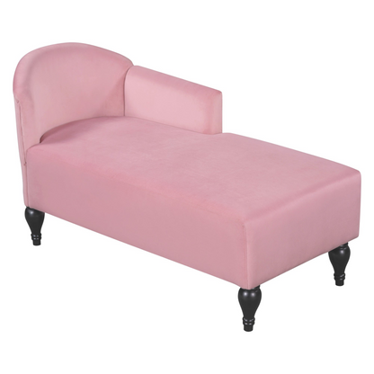 Sofa & Chair sets | Mid Century Vintage Velvet Chaise Lounge, Modern Right Arm Facing Upholstery Lounge Chair with Solid Wood Legs,Multi-purpose Sleeper Sofa for Living Room,Bedroom,Apartment,Office | casafoyer.myshopify.com