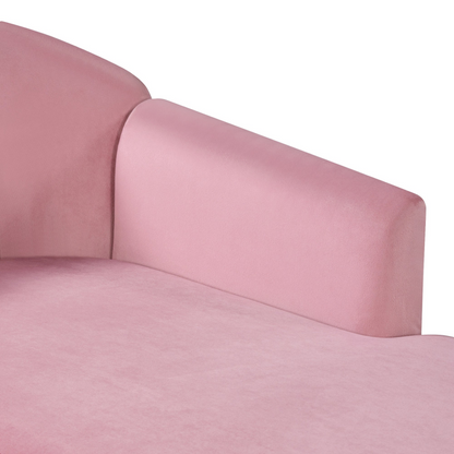 Sofa & Chair sets | Mid Century Vintage Velvet Chaise Lounge, Modern Right Arm Facing Upholstery Lounge Chair with Solid Wood Legs,Multi-purpose Sleeper Sofa for Living Room,Bedroom,Apartment,Office | casafoyer.myshopify.com