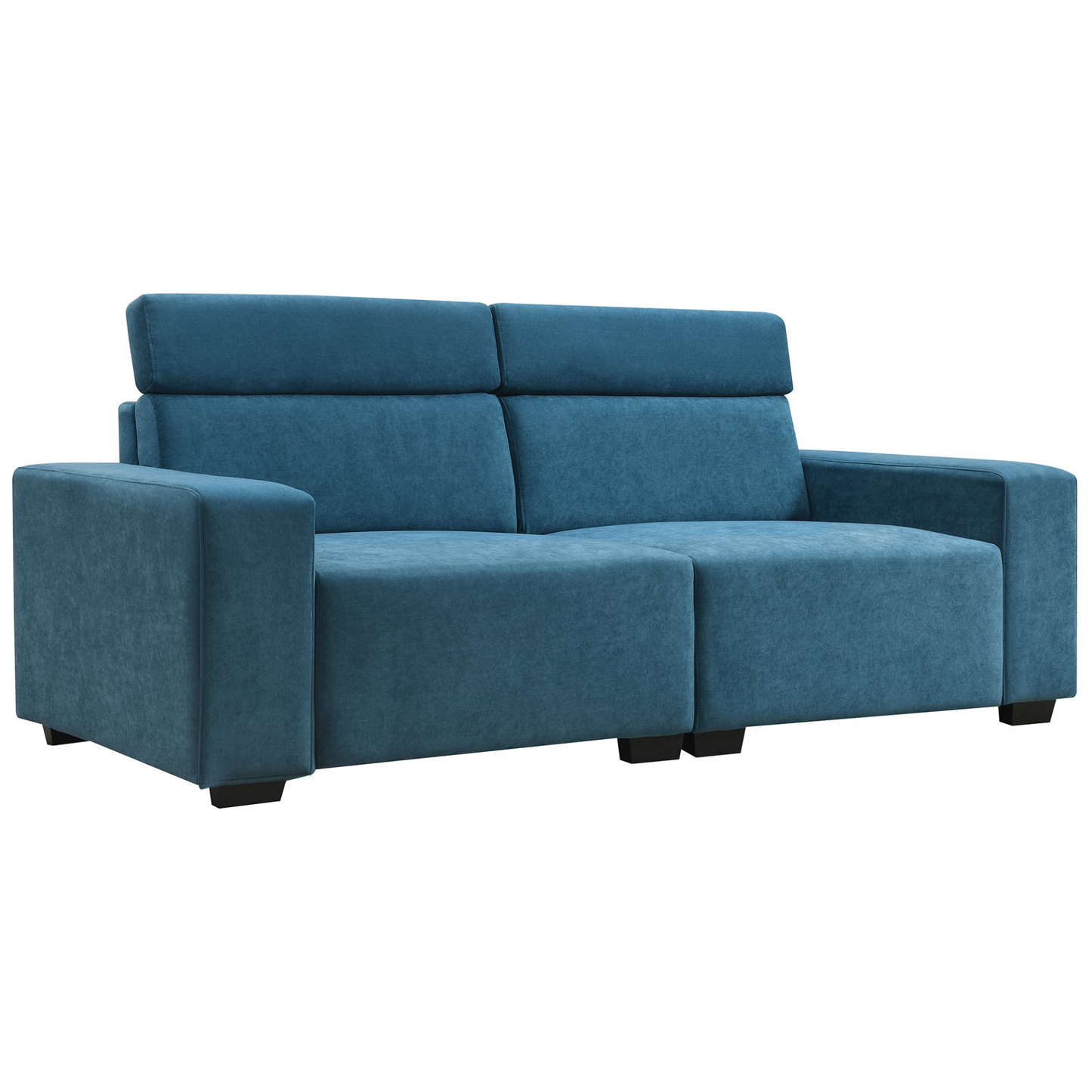 Sofa & Chair sets | 2-3 Seater Sectional Sofa Couch with Multi-Angle Adjustable Headrest, Spacious and Comfortable Velvet Loveseat for Living Room,Studios,Salon, Bedroom,Apartment,3 Color | casafoyer.myshopify.com