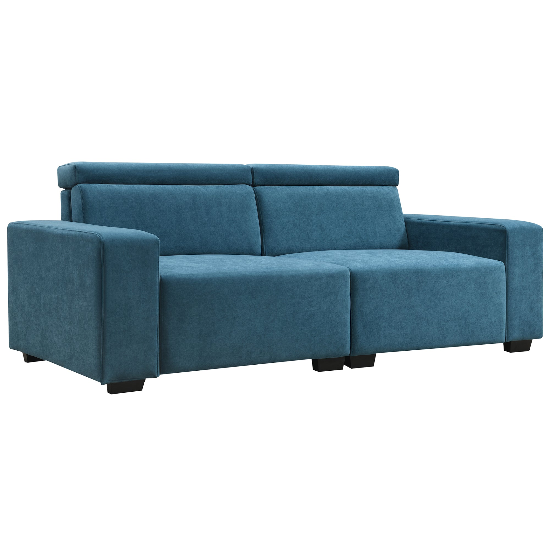 Sofa & Chair sets | 2-3 Seater Sectional Sofa Couch with Multi-Angle Adjustable Headrest, Spacious and Comfortable Velvet Loveseat for Living Room,Studios,Salon, Bedroom,Apartment,3 Color | casafoyer.myshopify.com