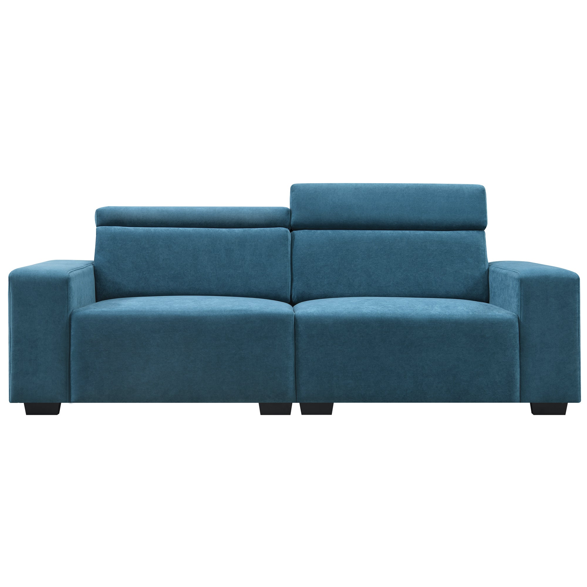 Sofa & Chair sets | 2-3 Seater Sectional Sofa Couch with Multi-Angle Adjustable Headrest, Spacious and Comfortable Velvet Loveseat for Living Room,Studios,Salon, Bedroom,Apartment,3 Color | casafoyer.myshopify.com