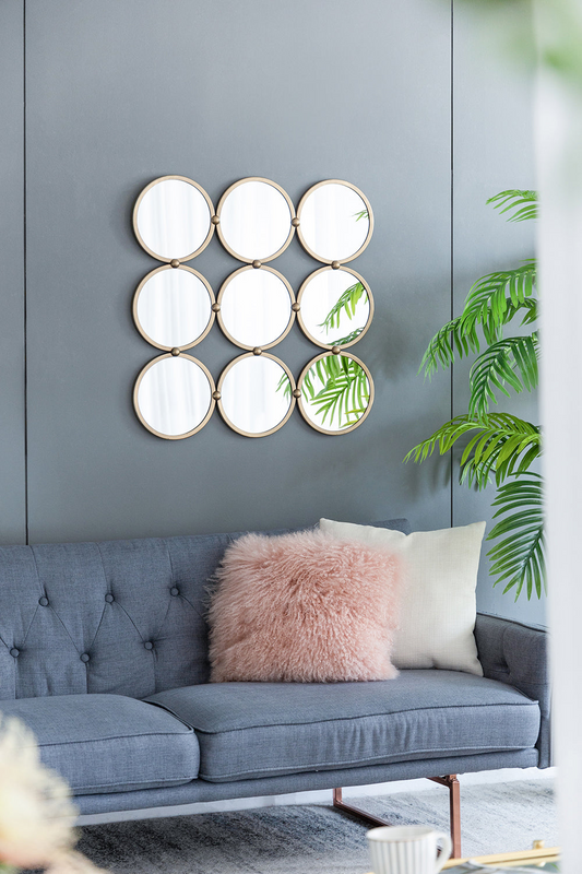 in Contemporary Decorative Mirror with Mininalist Style for Bedroom,Liveroom & Entryway