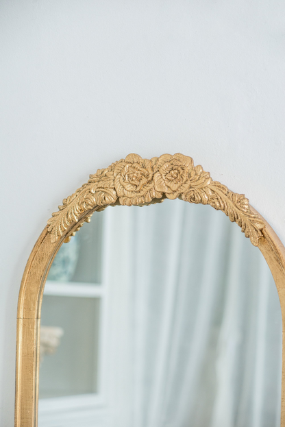 Wall mirror | Wood Floor Mirror, Full Body Mirror Dressing Make up Mirror for Bathroom Bedroom Living Room | casafoyer.myshopify.com