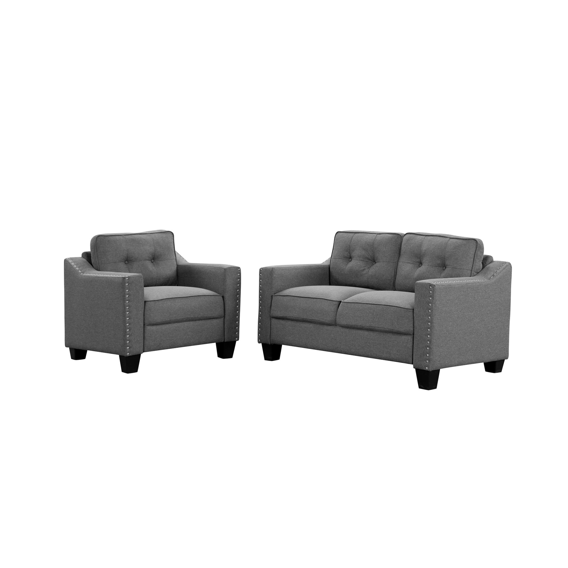 Sofa & Chair sets | 3 Piece Living Room Set with tufted cushions. | casafoyer.myshopify.com