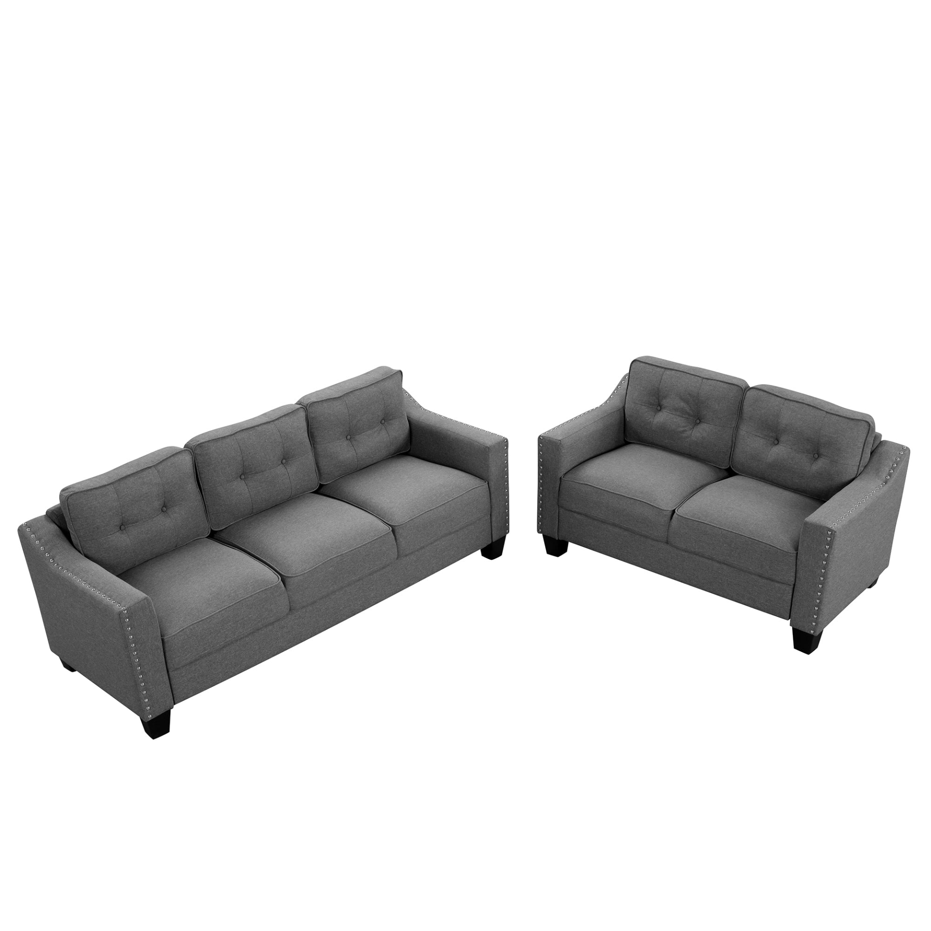 Sofa & Chair sets | 3 Piece Living Room Set with tufted cushions. | casafoyer.myshopify.com