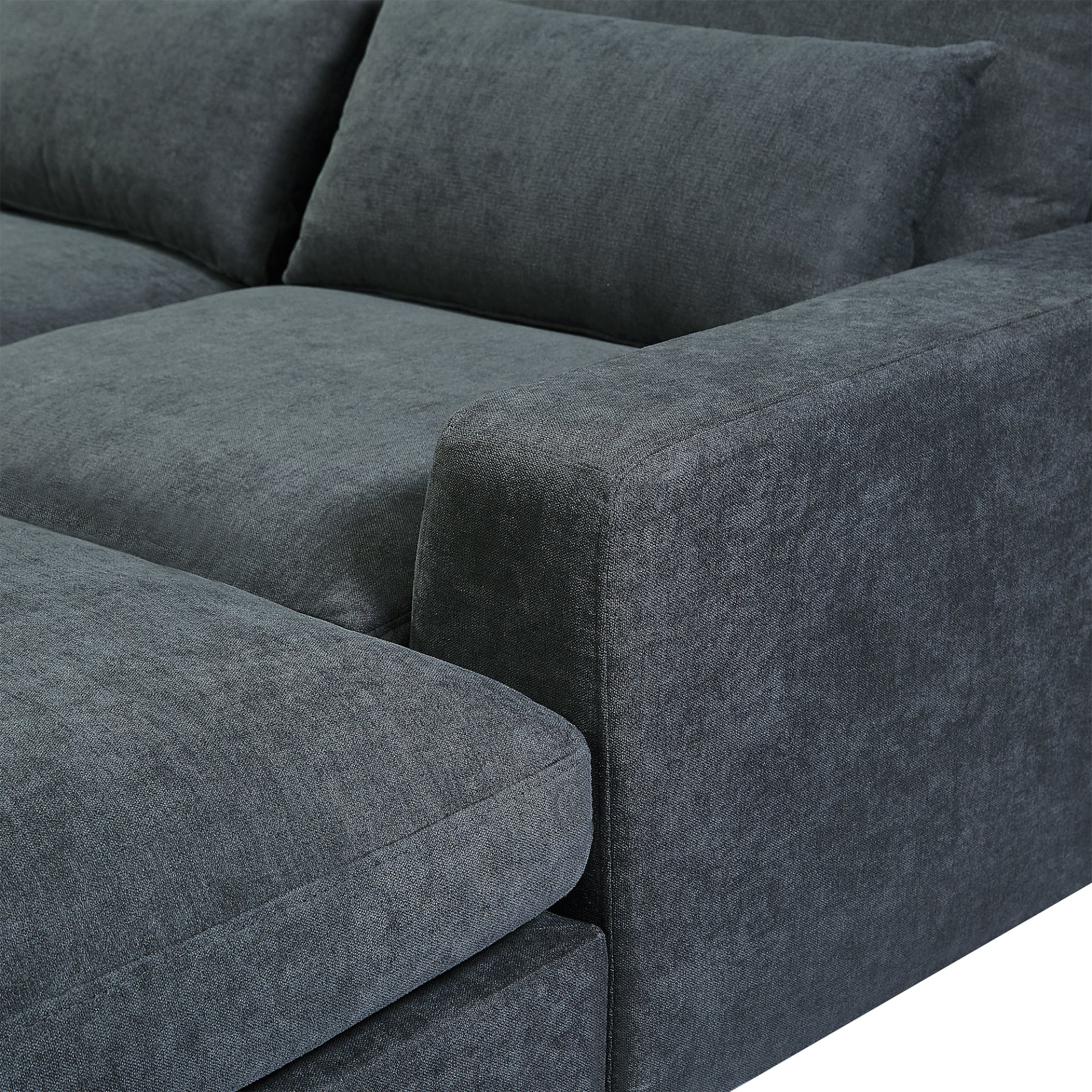 Sofa & Chair sets | Modern Large L-Shape Feather Filled Sectional Sofa,  Convertible Sofa Couch with Reversible Chaise for Living Room | casafoyer.myshopify.com