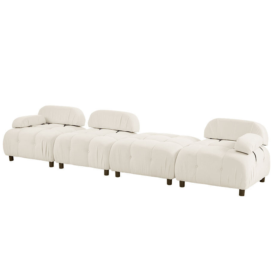 Sofa & Chair sets | Upholstery Modular Convertible Sectional Sofa, L Shaped Couch with Reversible Chaise | casafoyer.myshopify.com