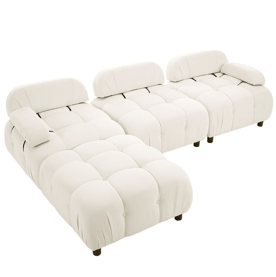 Sofa & Chair sets | Upholstery Modular Convertible Sectional Sofa, L Shaped Couch with Reversible Chaise | casafoyer.myshopify.com