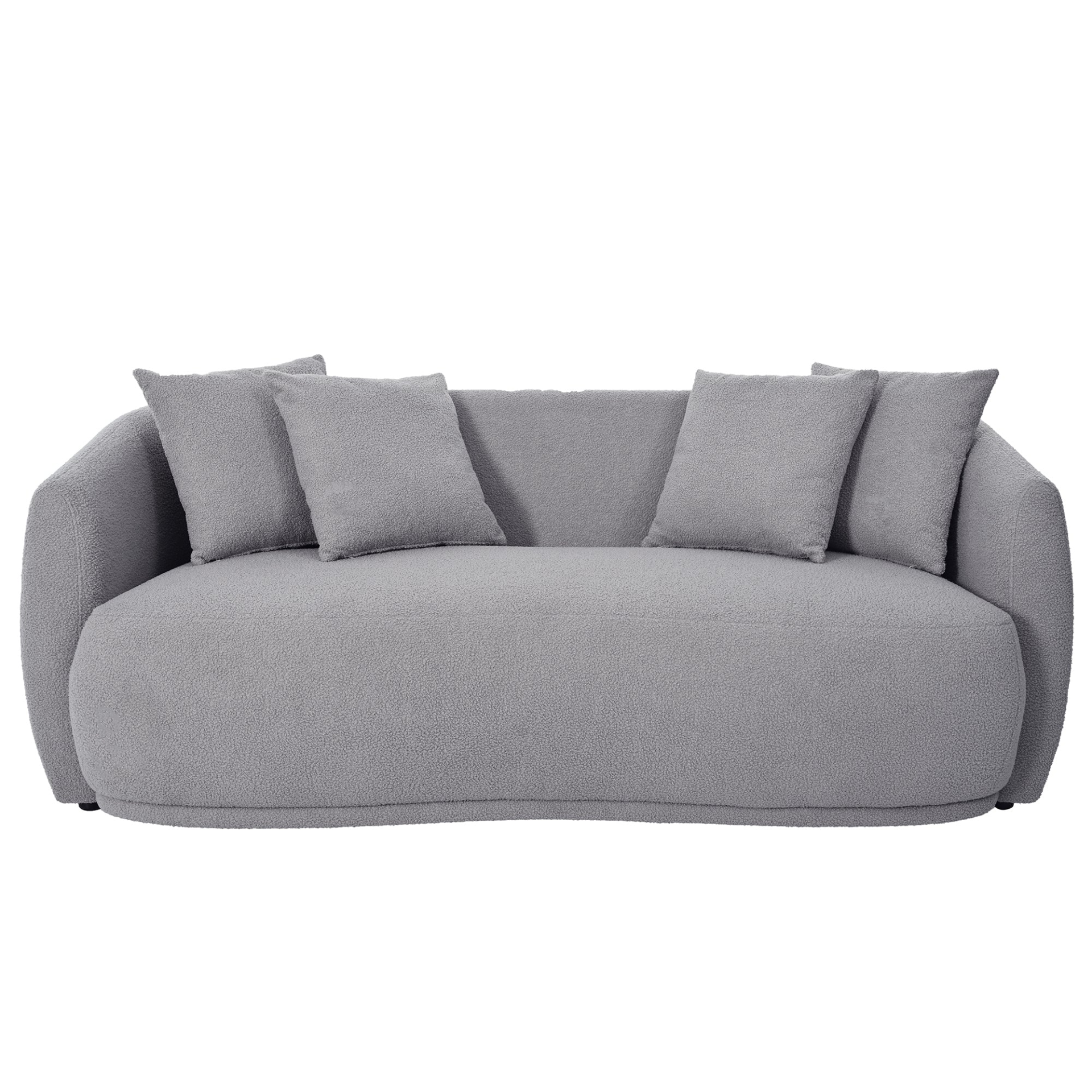 Sofa & Chair sets | Upholstered Sofa,Modern Arm Chair for Living Room and Bedroom,with 4 Pillows | casafoyer.myshopify.com