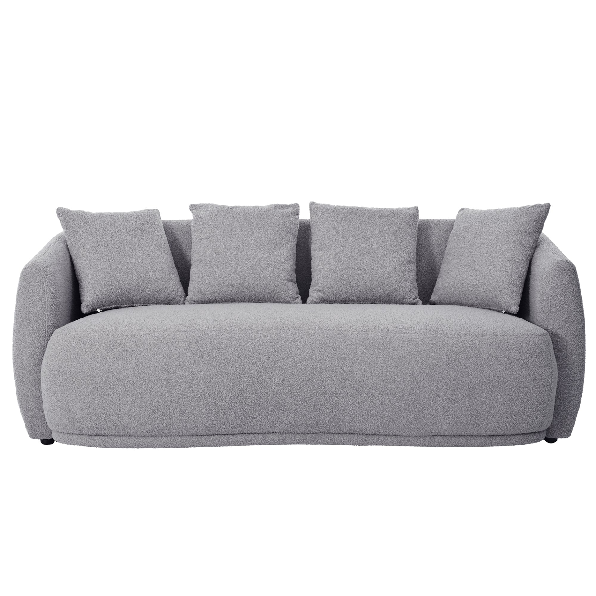 Sofa & Chair sets | Upholstered Sofa,Modern Arm Chair for Living Room and Bedroom,with 4 Pillows | casafoyer.myshopify.com