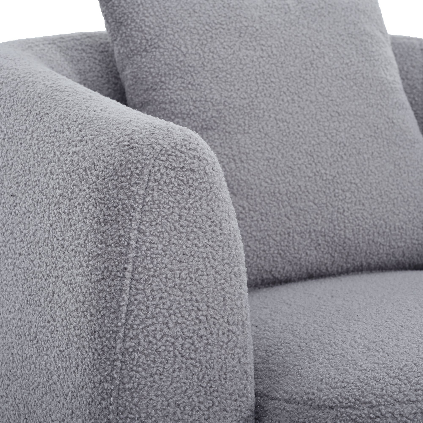 Sofa & Chair sets | Upholstered Sofa,Modern Arm Chair for Living Room and Bedroom,with 4 Pillows | casafoyer.myshopify.com