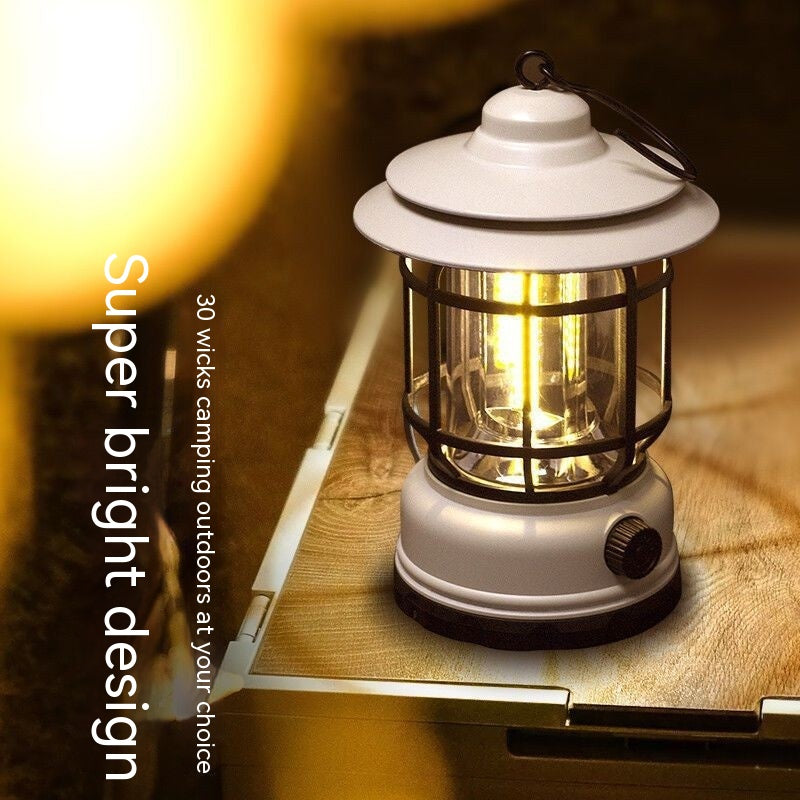 Garden Lightning | CasaFoyer Outdoor Camping Lantern Retro Multi-functional Warm Light | casafoyer.myshopify.com