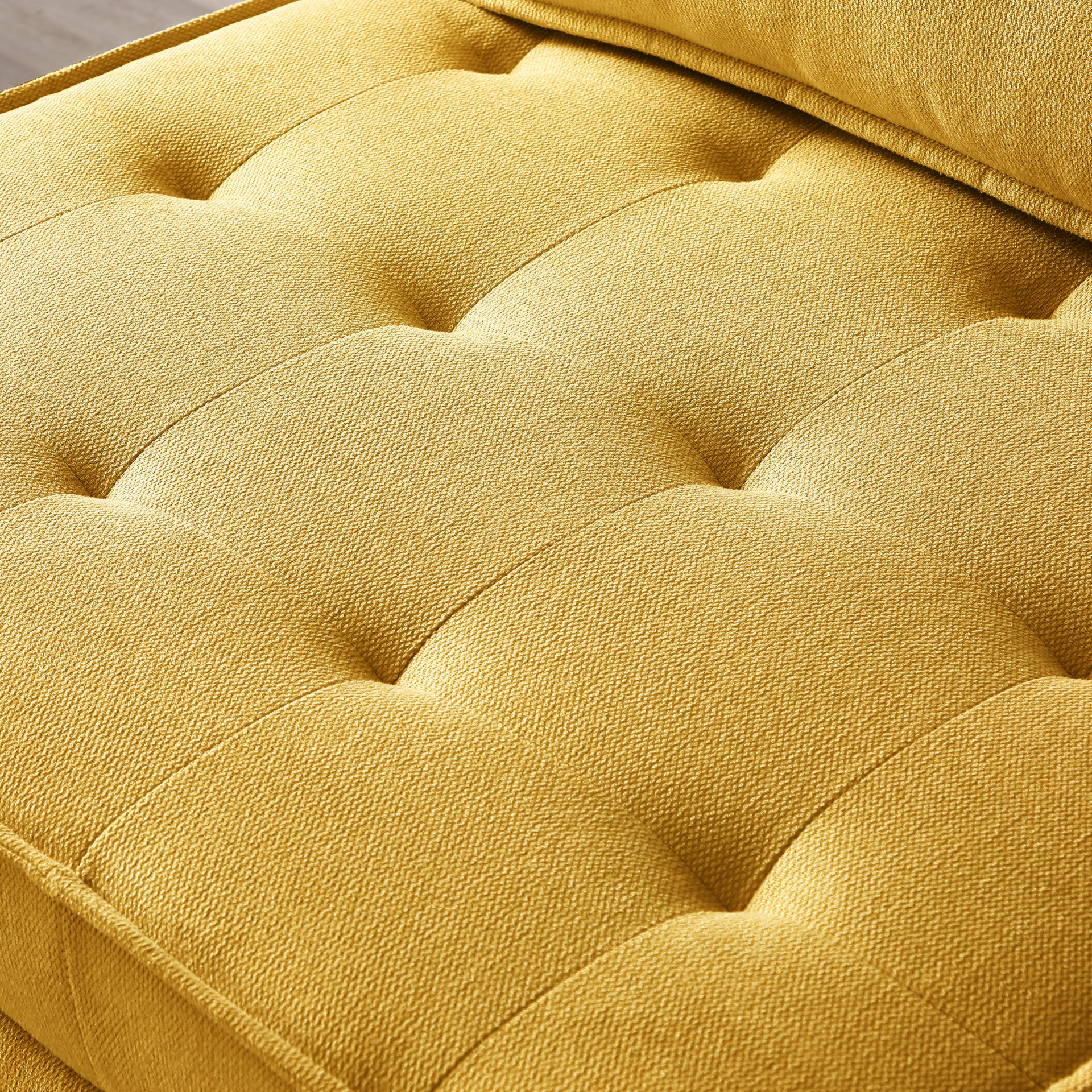 Sofa & Chair sets | Multipurpose Linen Fabric Ottoman Lazy Sofa Pulling Out Sofa Bed (Yellow) | casafoyer.myshopify.com