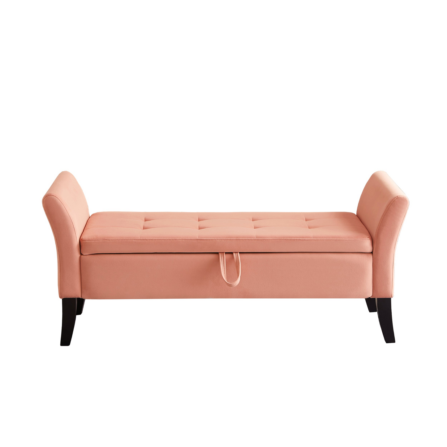 [product_type] | 51.5" Bed Bench with Storage Pinlk Velvet | casafoyer.myshopify.com