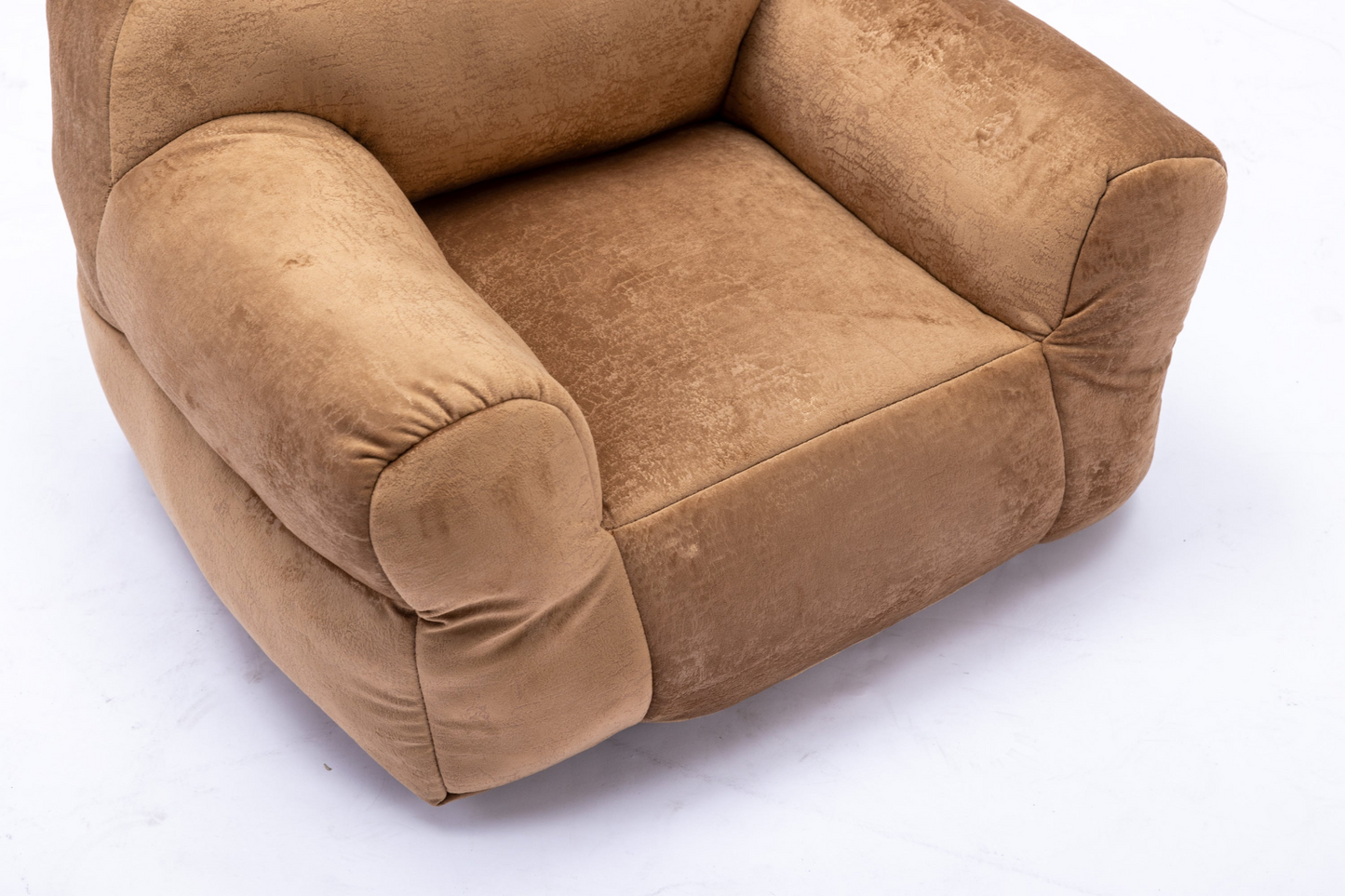 Sofa & Chair sets | Kid's Bean Bag Chair Velvet Fabric - Memory Sponge Stuffed Bean Bag Chair For Children, Brown | casafoyer.myshopify.com