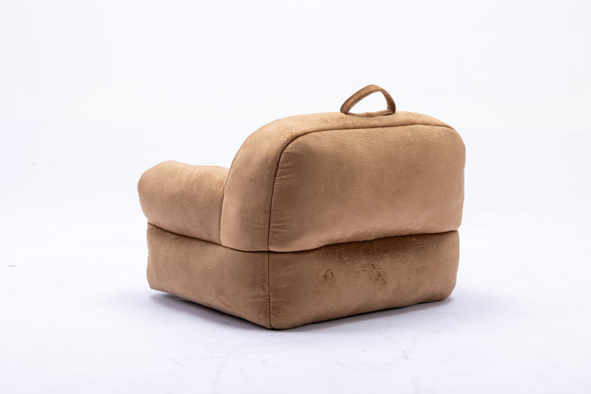 Sofa & Chair sets | Kid's Bean Bag Chair Velvet Fabric - Memory Sponge Stuffed Bean Bag Chair For Children, Brown | casafoyer.myshopify.com