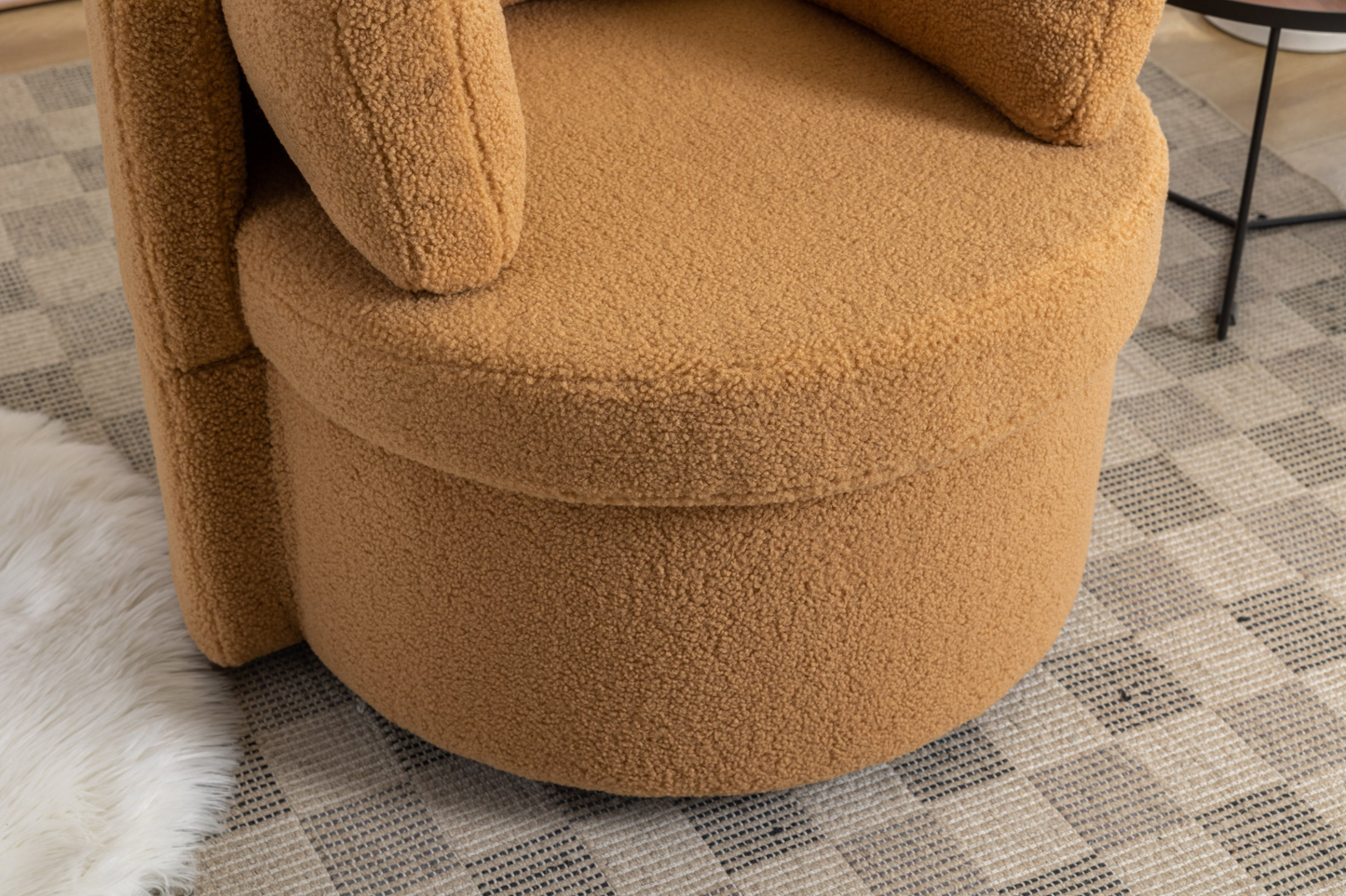 Sofa & Chair sets | Swivel And Storage Chair For Living Room,Brown | casafoyer.myshopify.com