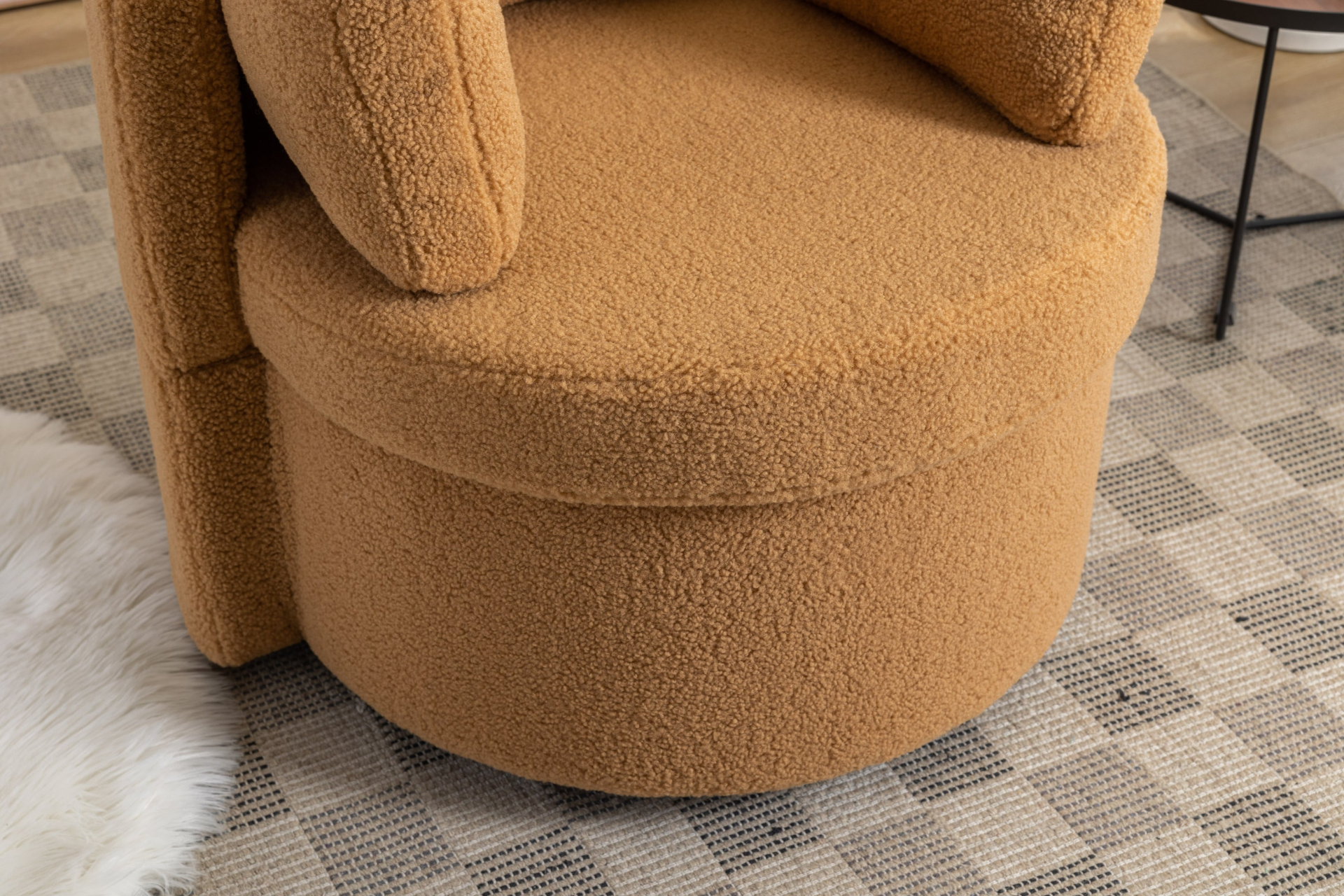 Sofa & Chair sets | Swivel And Storage Chair For Living Room,Brown | casafoyer.myshopify.com