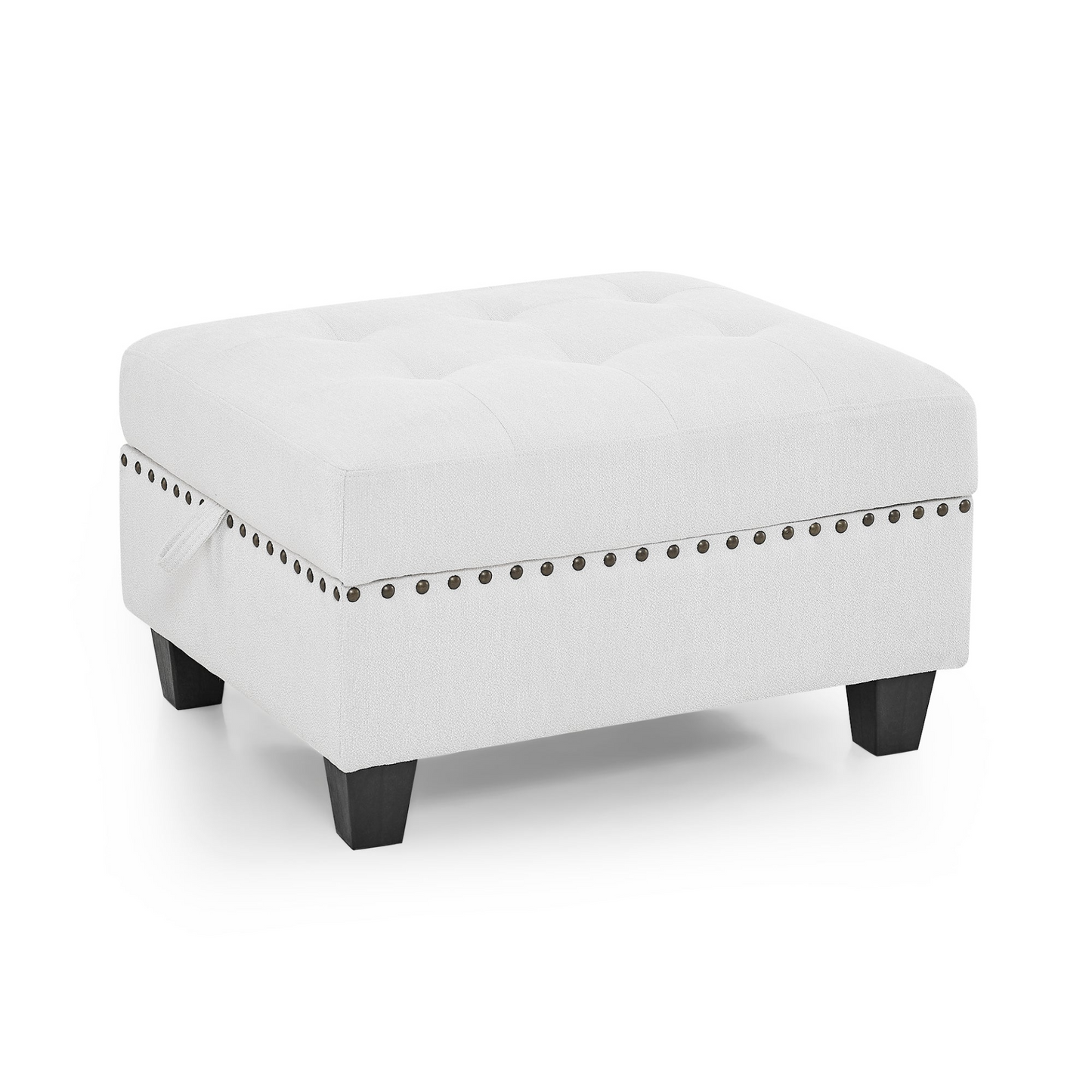 OTTOMAN | Ottoman for Modular Sectional,Ivory(25.5inchx31.5inchx19inch) | casafoyer.myshopify.com