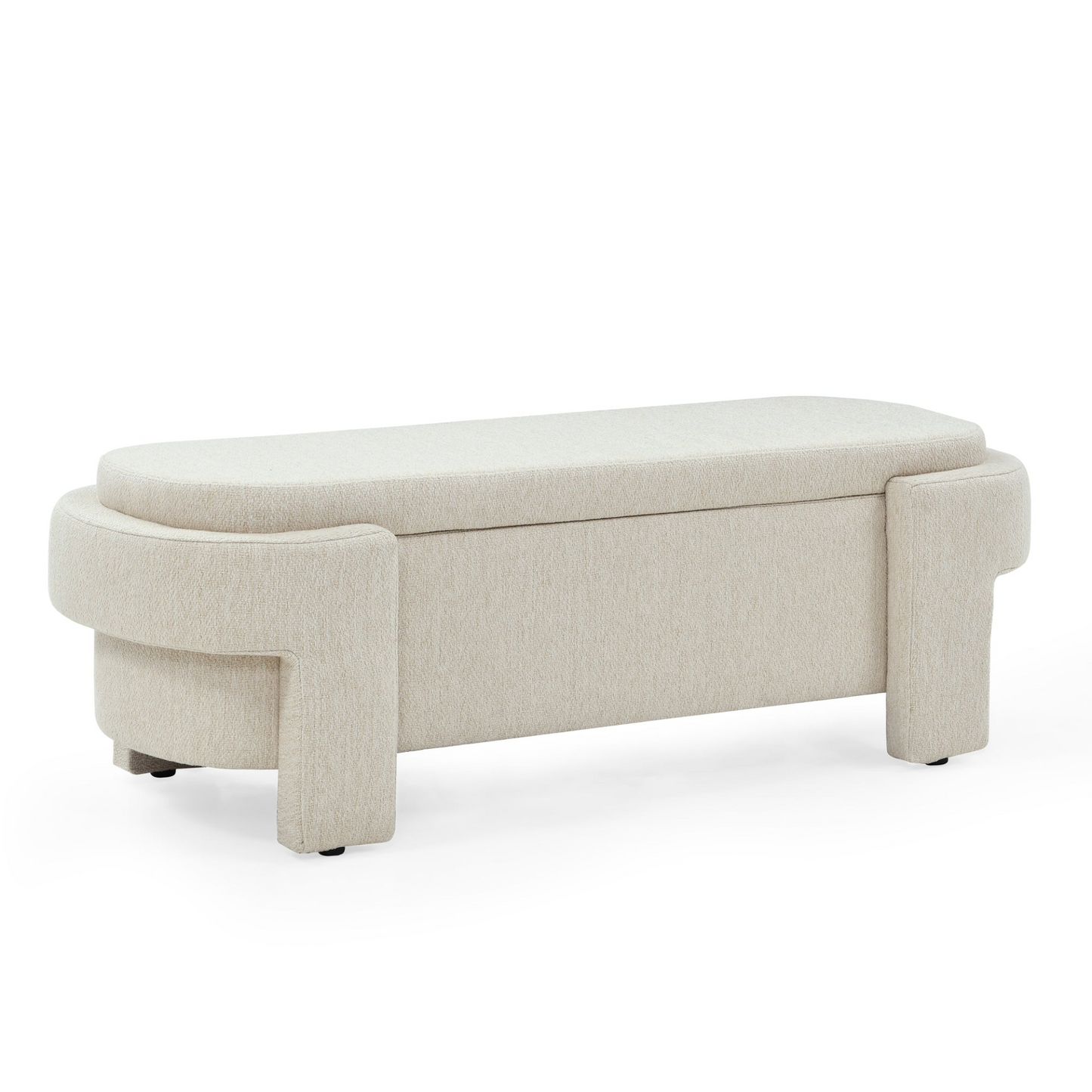 Sofa & Chair sets | Linen Fabric Upholstered Bench with Large Storage Space for the Living Room, Entryway and Bedroom,Beige,( 51.5''x20.5''x17'' ) | casafoyer.myshopify.com