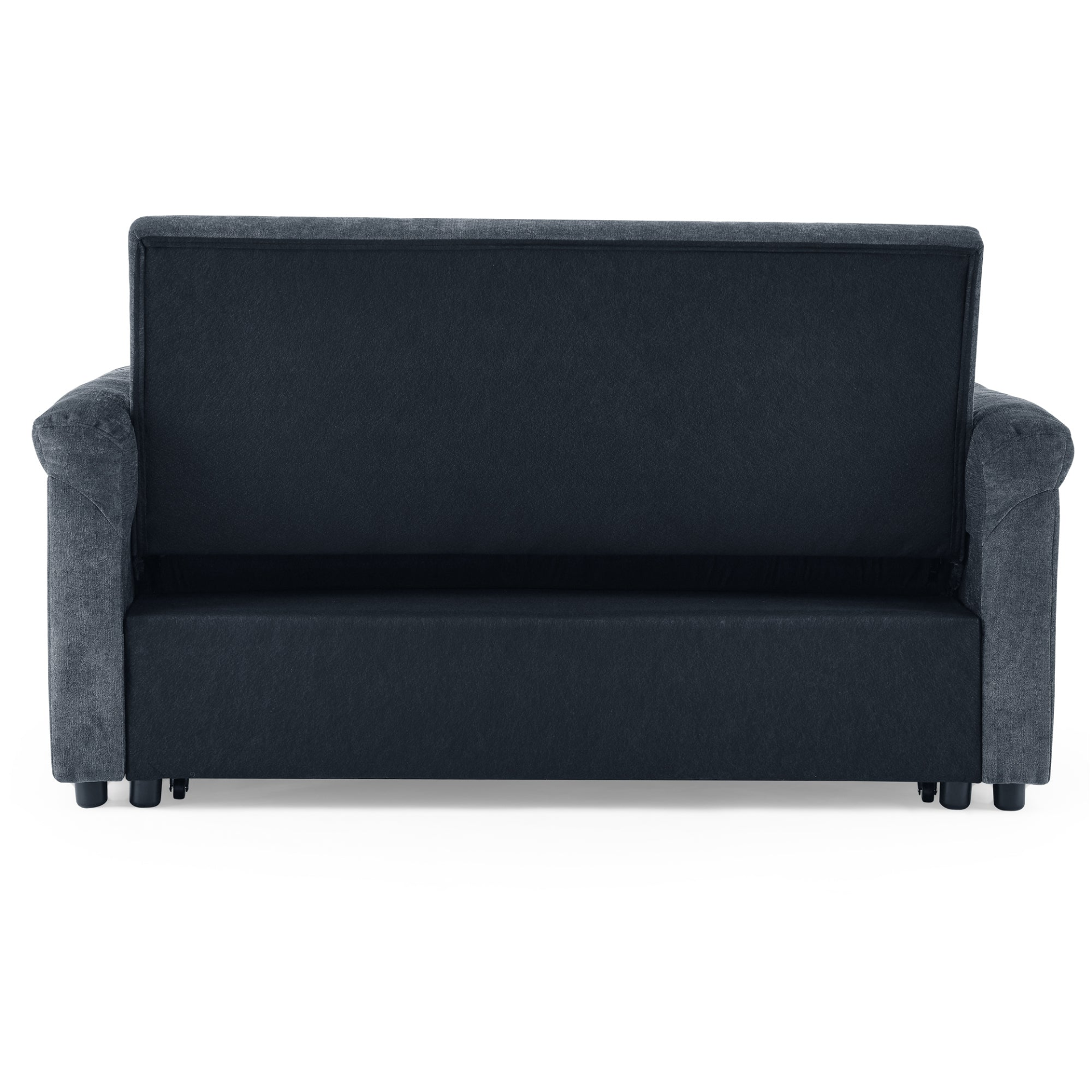 Sofa & Chair sets | Loveseats Sofa Bed with Pull-out Bed,Adjsutable Back,Blue+ Grey | casafoyer.myshopify.com