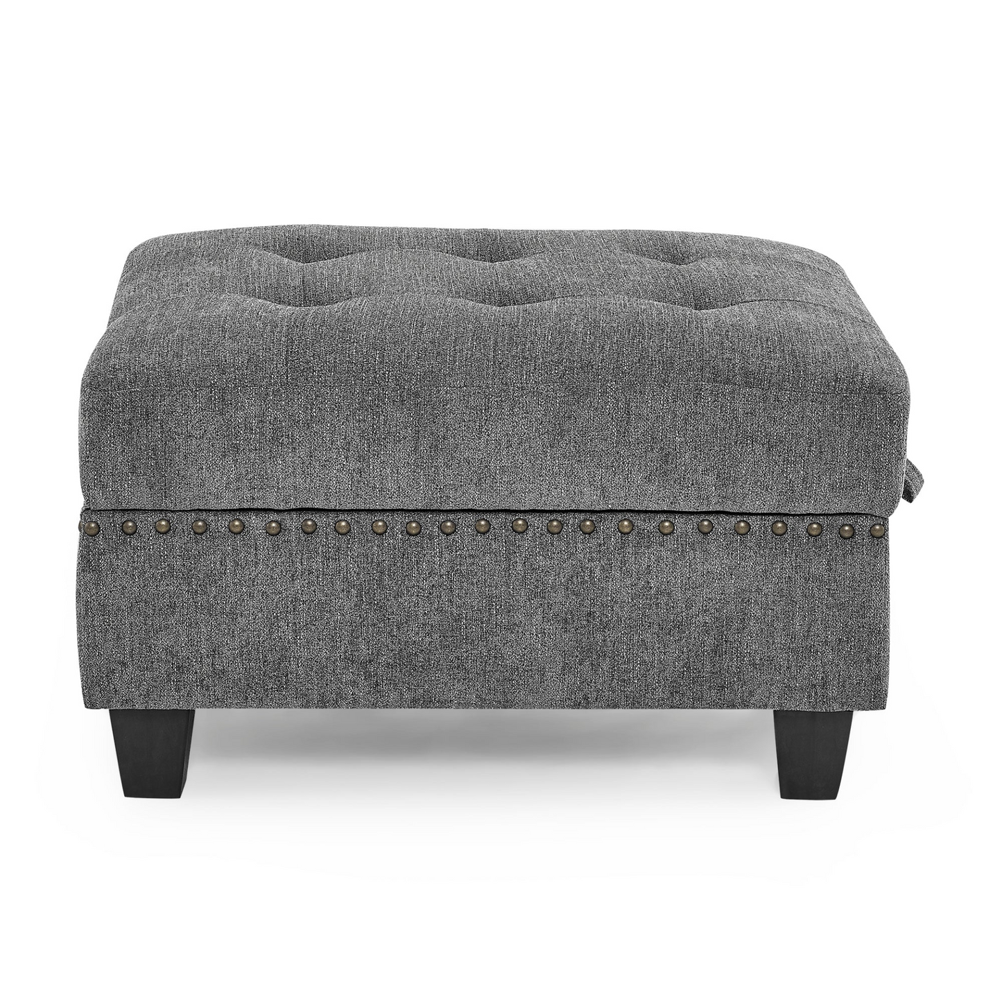 Sofa & Chair sets | L Shape Modular Sectional Sofa - Grey Chenille | DIY Combination | casafoyer.myshopify.com