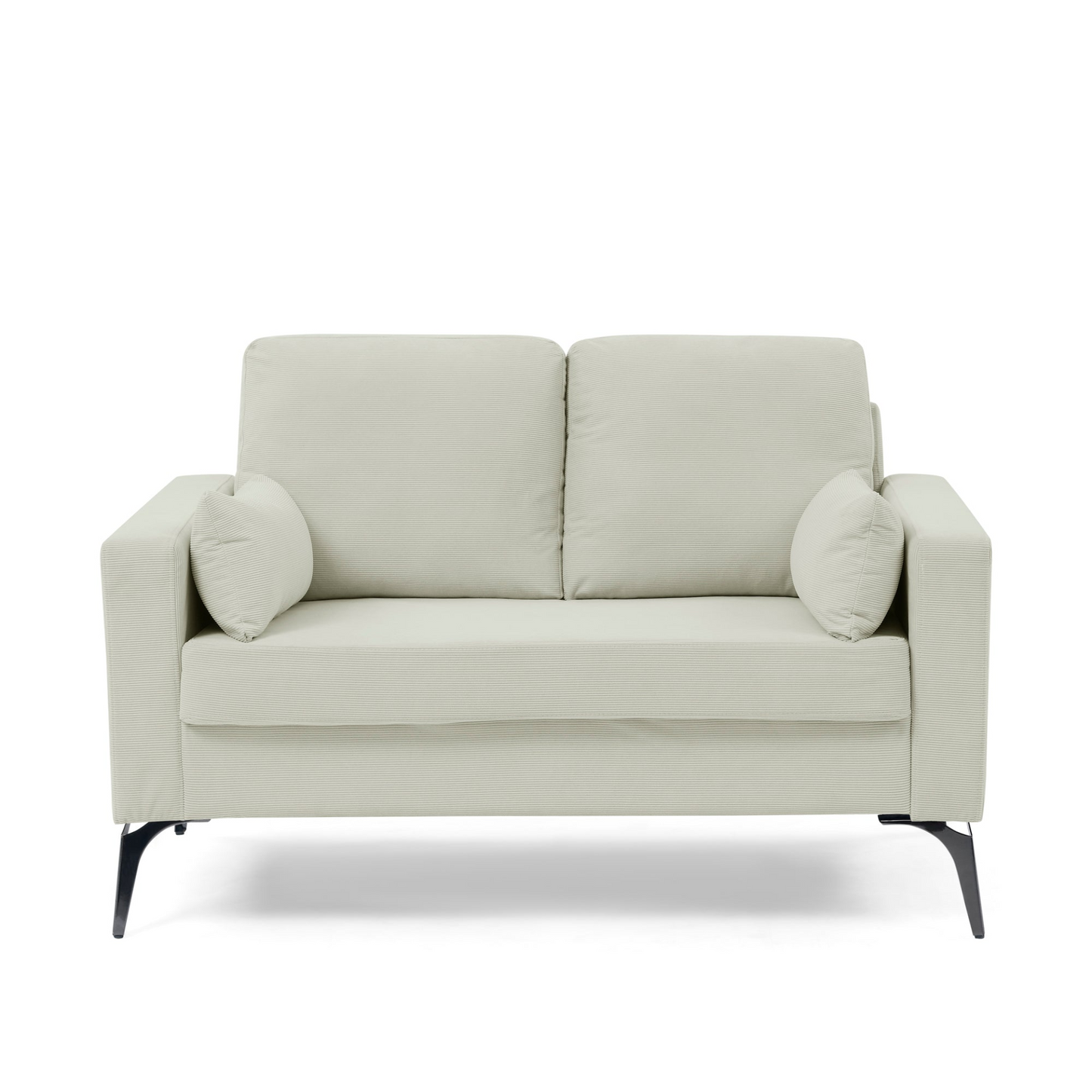 Sofa & Chair sets | 3 Piece Living Room Sofa Set, including 3-Seater Sofa, Loveseat and Sofa Chair, with Two Small Pillows, Corduroy Beige | casafoyer.myshopify.com