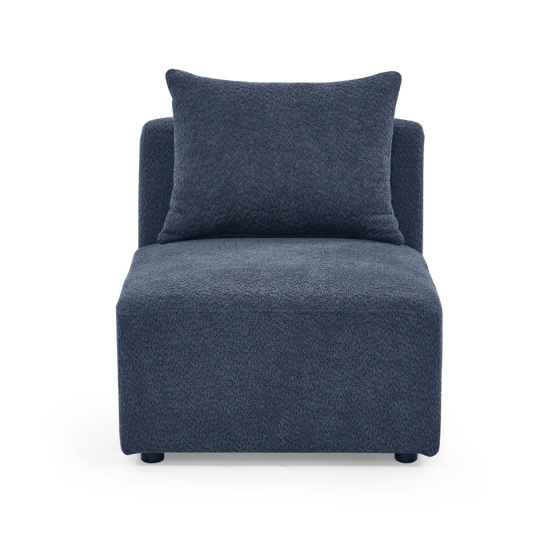 Sofa & Chair sets | Comfortable Single Chair for Modular Sofa - Navy | Buy Online | casafoyer.myshopify.com