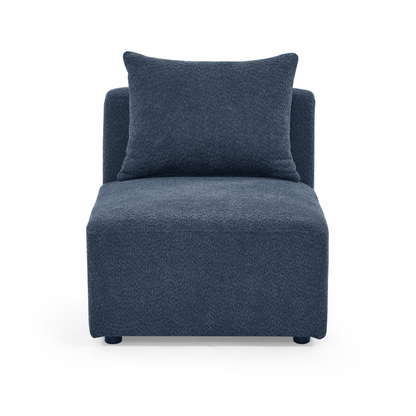 Sofa & Chair sets | Comfortable Single Chair for Modular Sofa - Navy | Buy Online | casafoyer.myshopify.com