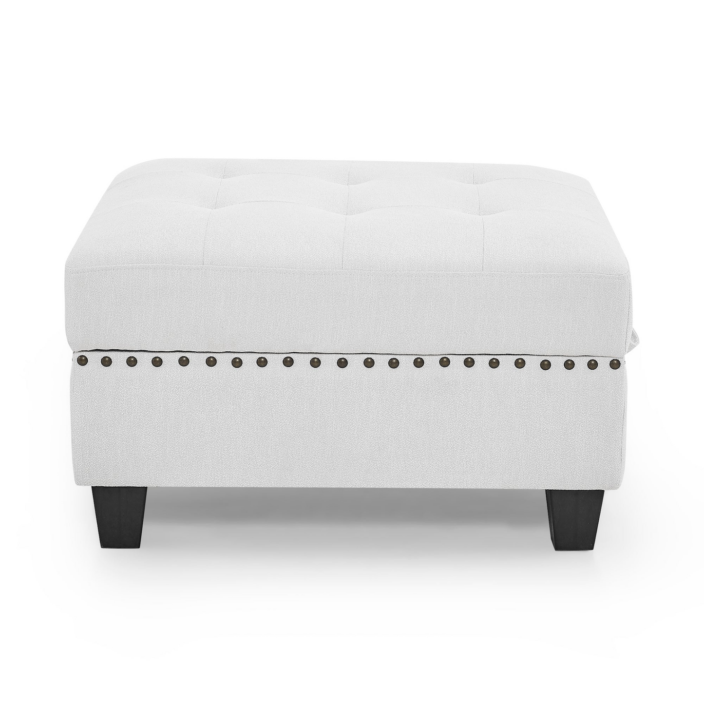 OTTOMAN | Ottoman for Modular Sectional,Ivory(25.5inchx31.5inchx19inch) | casafoyer.myshopify.com