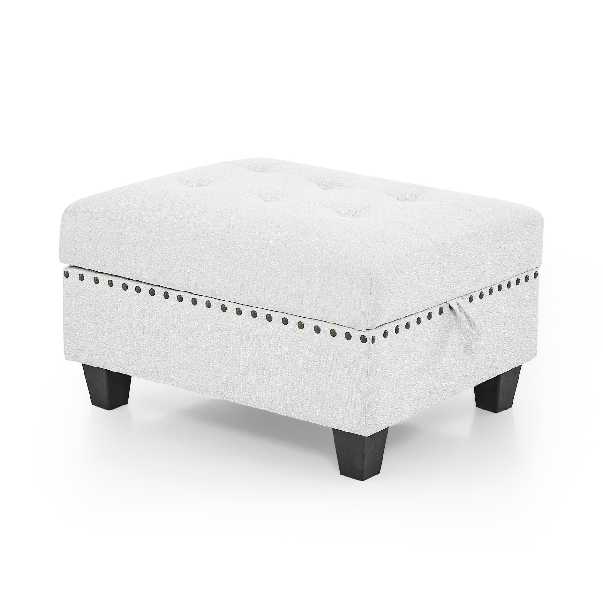 OTTOMAN | Ottoman for Modular Sectional,Ivory(25.5inchx31.5inchx19inch) | casafoyer.myshopify.com