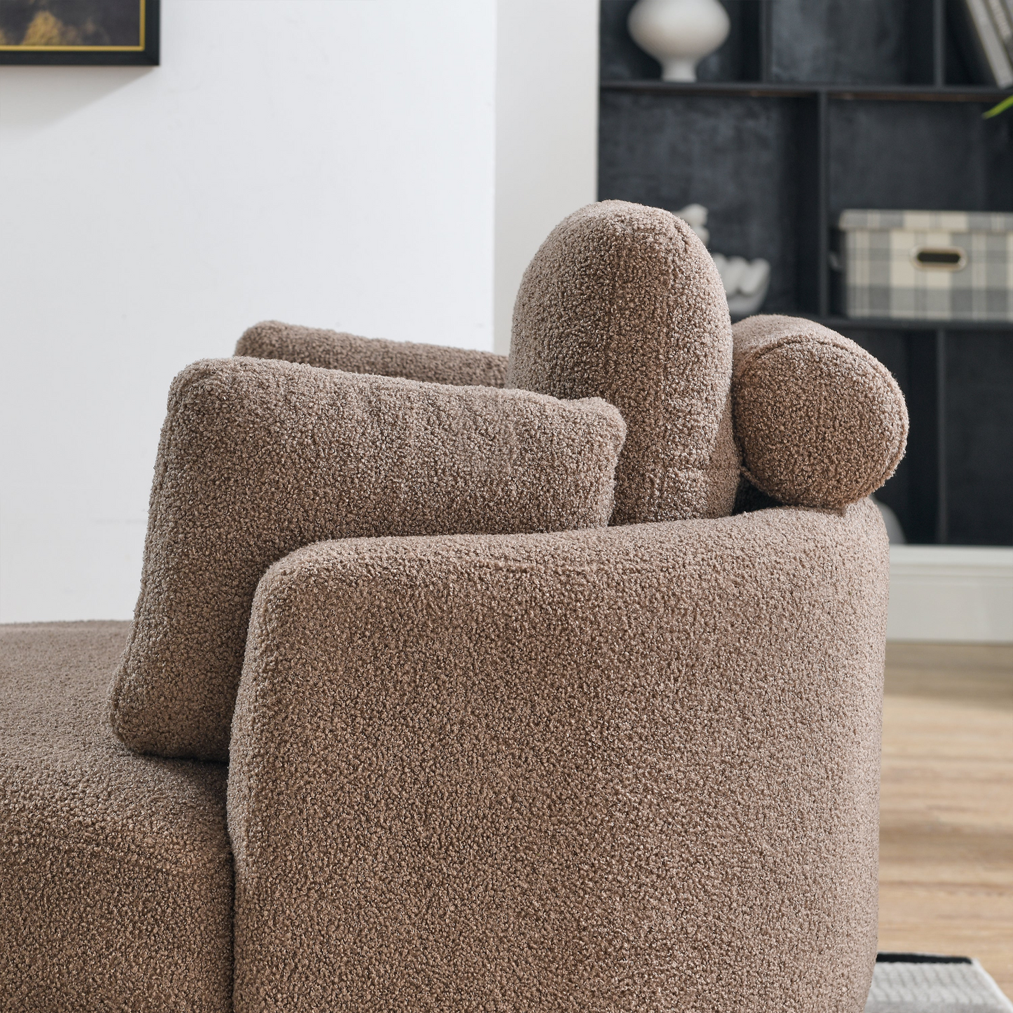 [product_type] | 39"W Oversized Swivel Chair with Storage Ottoman for Living Room | casafoyer.myshopify.com