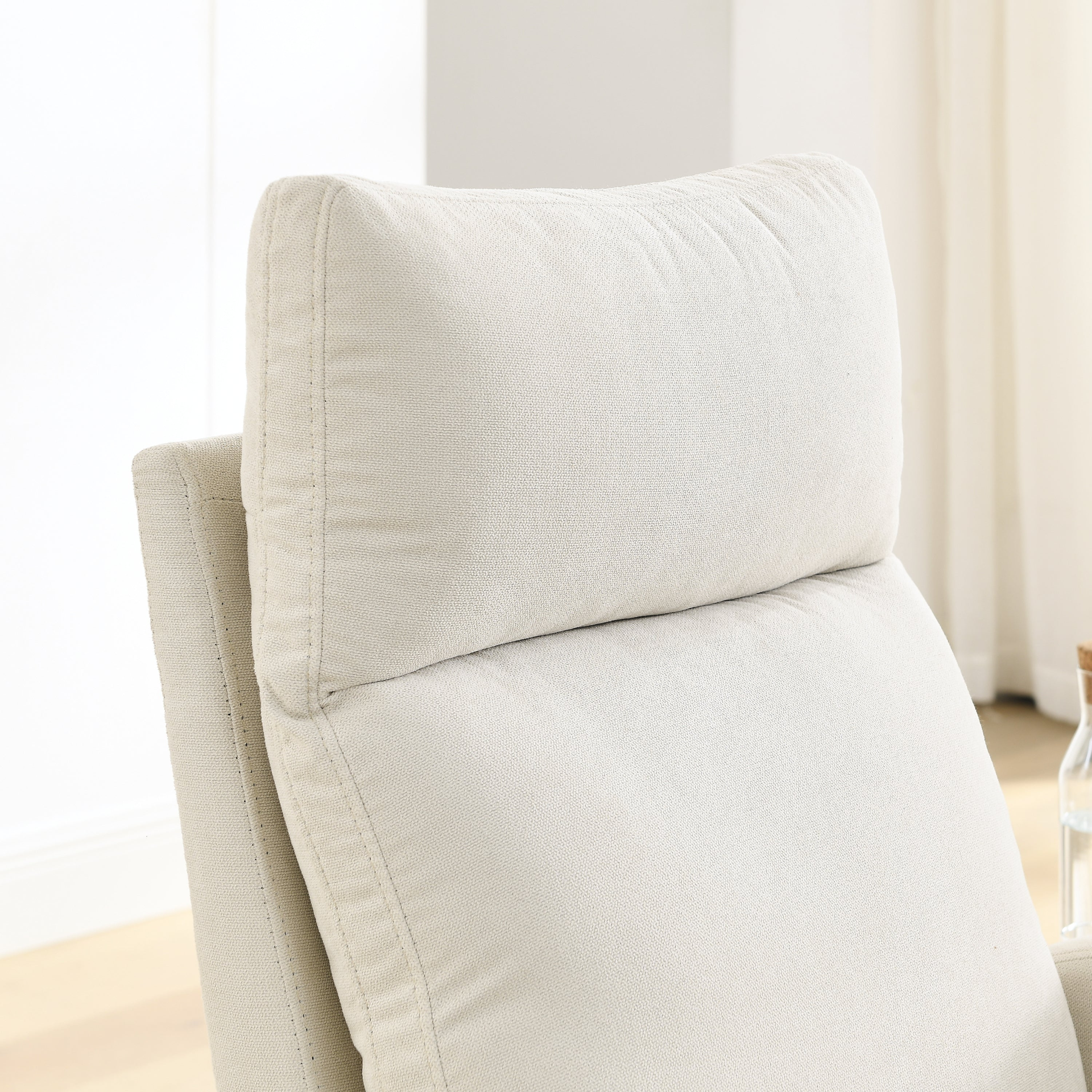 Sofa & Chair sets | Modern Accent High Backrest Living Room Lounge Arm Rocking Chair, Two Side Pocket | casafoyer.myshopify.com