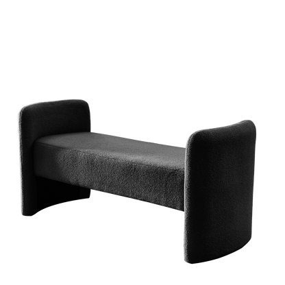 OTTOMAN | Bench for Bedroom End of Bed Modern Contemporary Design Ottoman Couch Long Bench Window Sitting Fireplace Bench, Teddy | casafoyer.myshopify.com