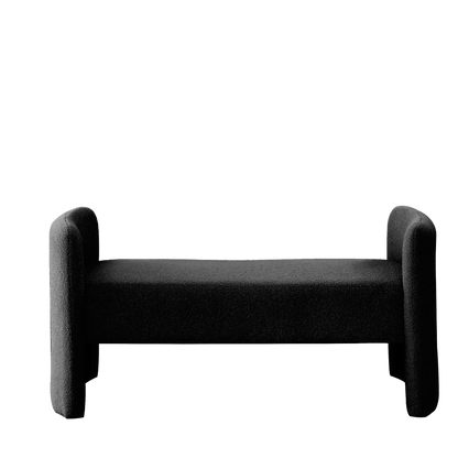 OTTOMAN | Bench for Bedroom End of Bed Modern Contemporary Design Ottoman Couch Long Bench Window Sitting Fireplace Bench, Teddy | casafoyer.myshopify.com