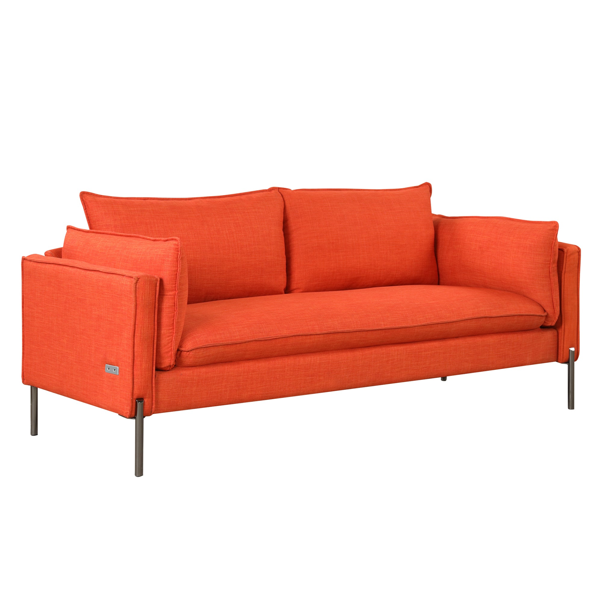 [product_type] | 76.2" Modern Style 3 Seat Sofa - Linen Fabric Upholstered Couch Furniture for Different Spaces | casafoyer.myshopify.com