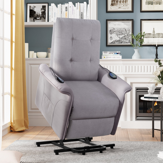 Sofa & Chair sets | Power Lift Chair for Elderly with Adjustable Massage Function Recliner Chair for Living Room | casafoyer.myshopify.com